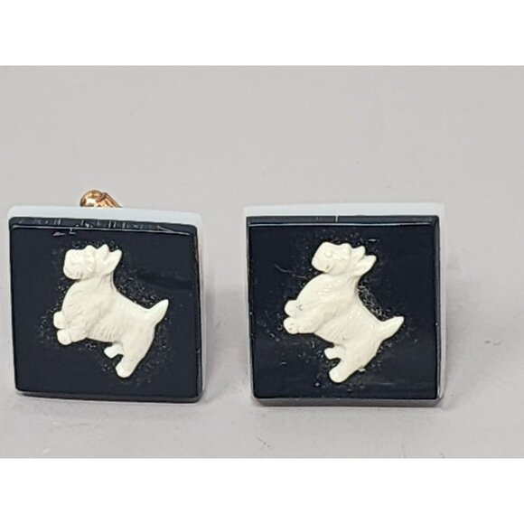 Corgi Dog Lover Jewelry Set With Brooch Cufflinks & Necklace‎ "All Corgi" - Picture 3 of 12
